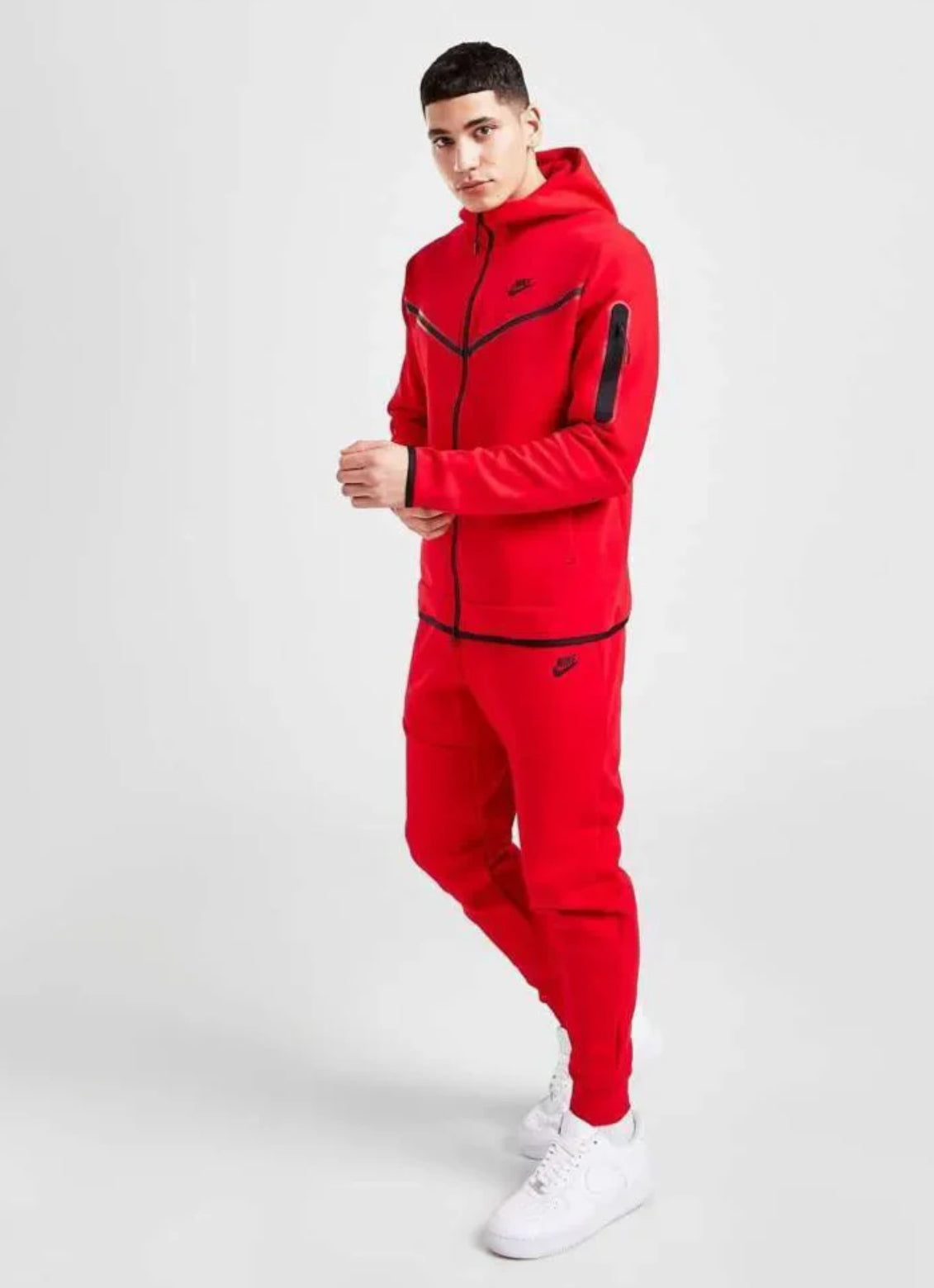 Chándal Nike Tech rojo