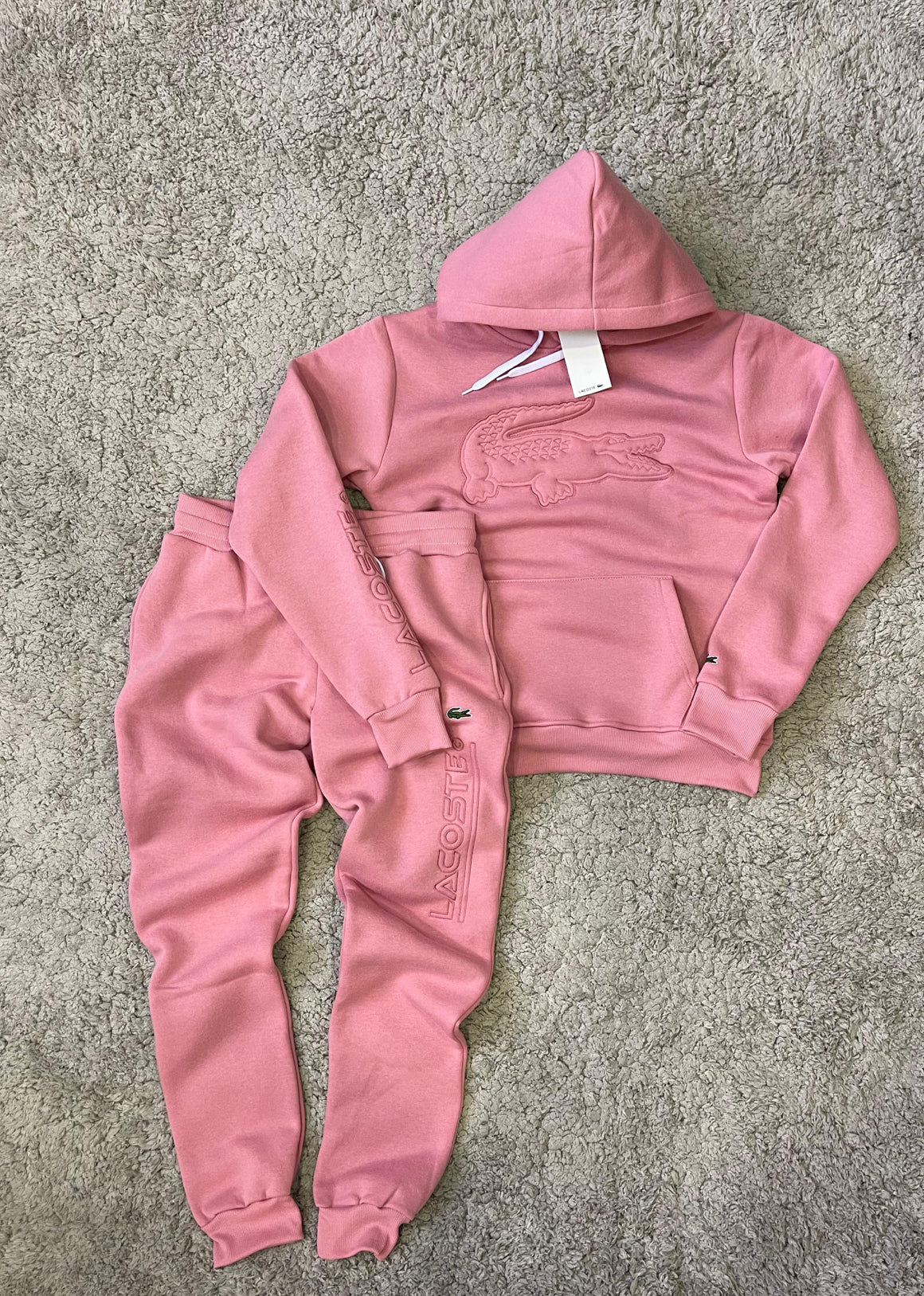 Chándal Lacoste rosa