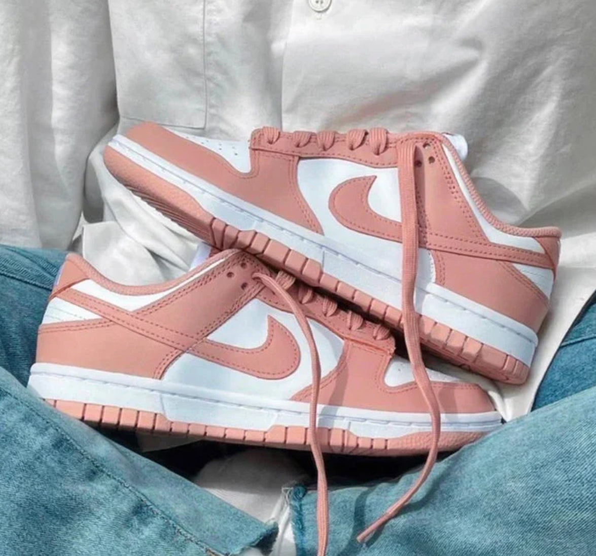 Nike Dunk Low rosa