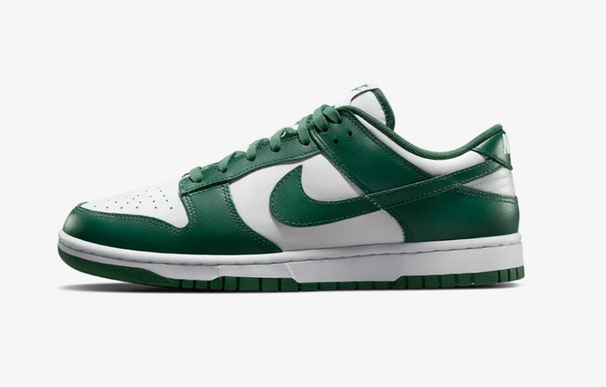 Nike Dunk low verdes