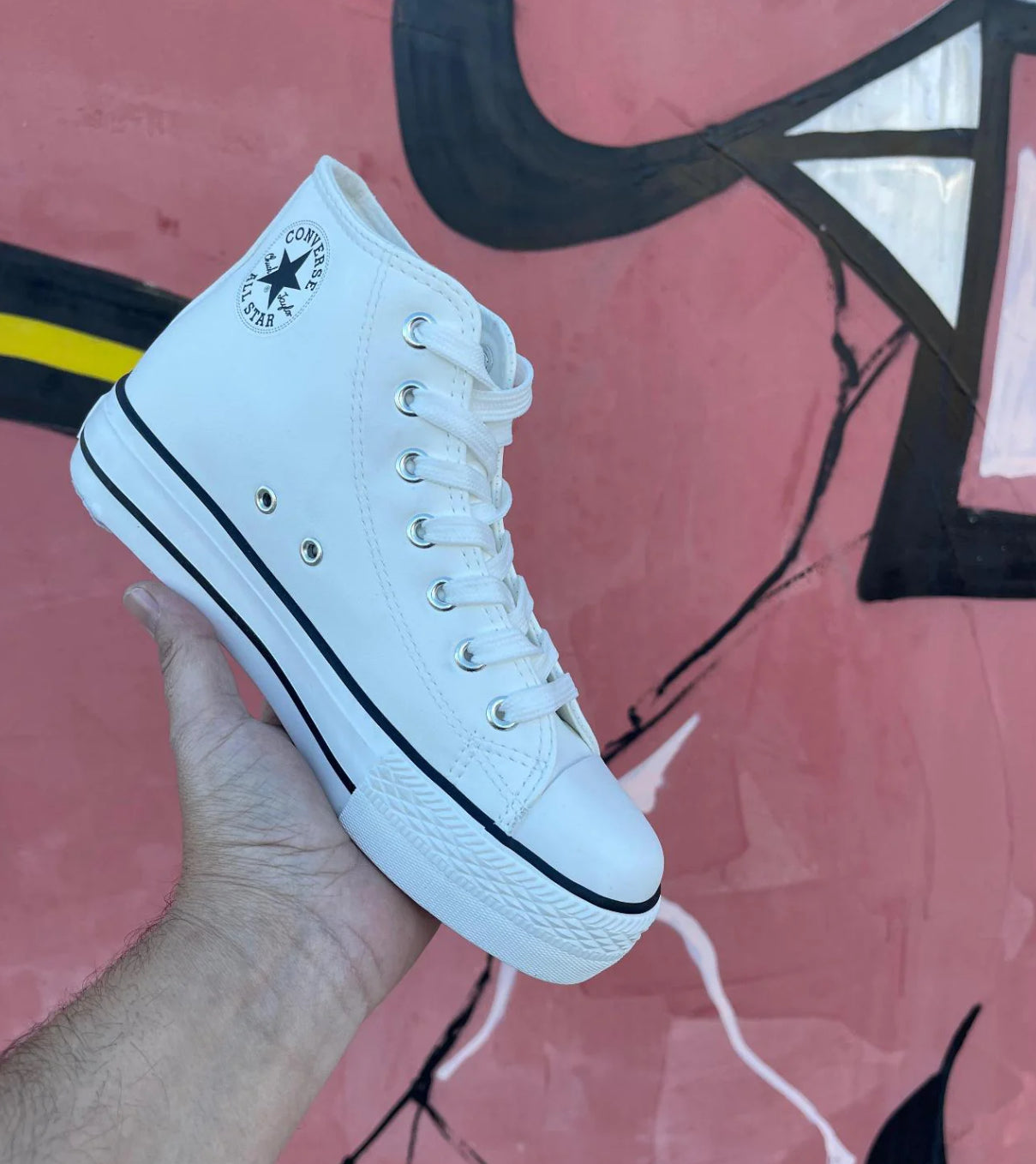 Converse Blancas Polipiel