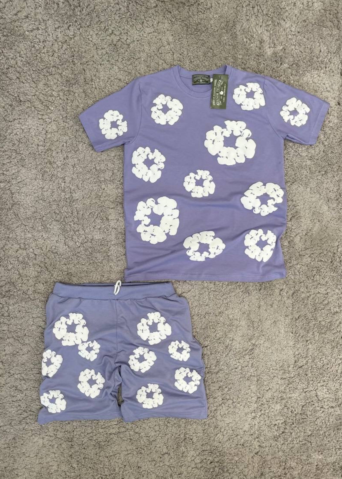 Conjunto Denim Tears morado