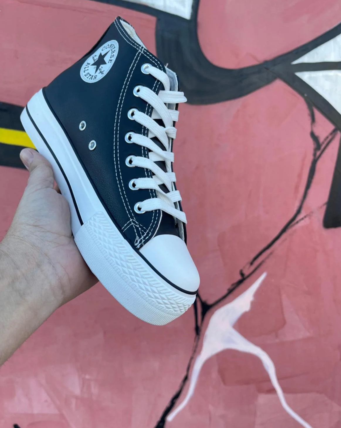 Converse Negro Polipiel