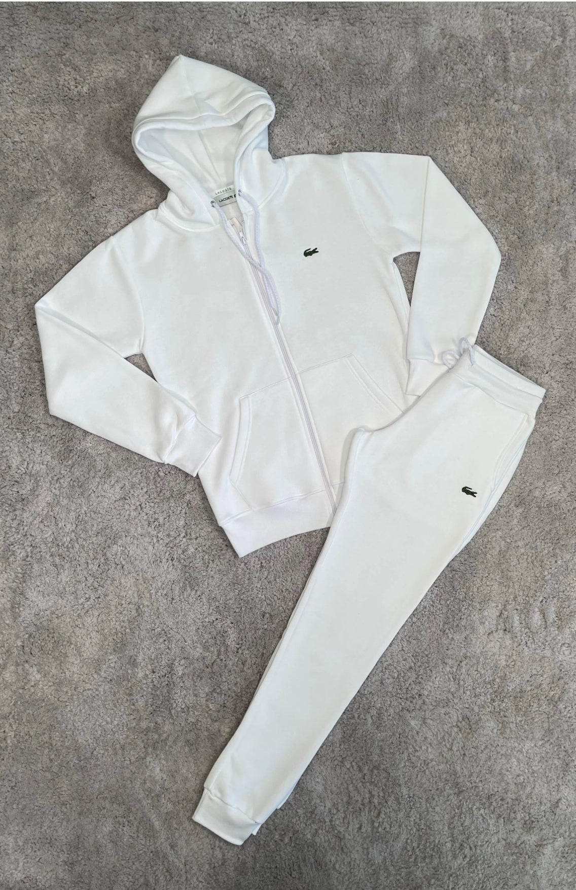 Chándal Lacoste blanco