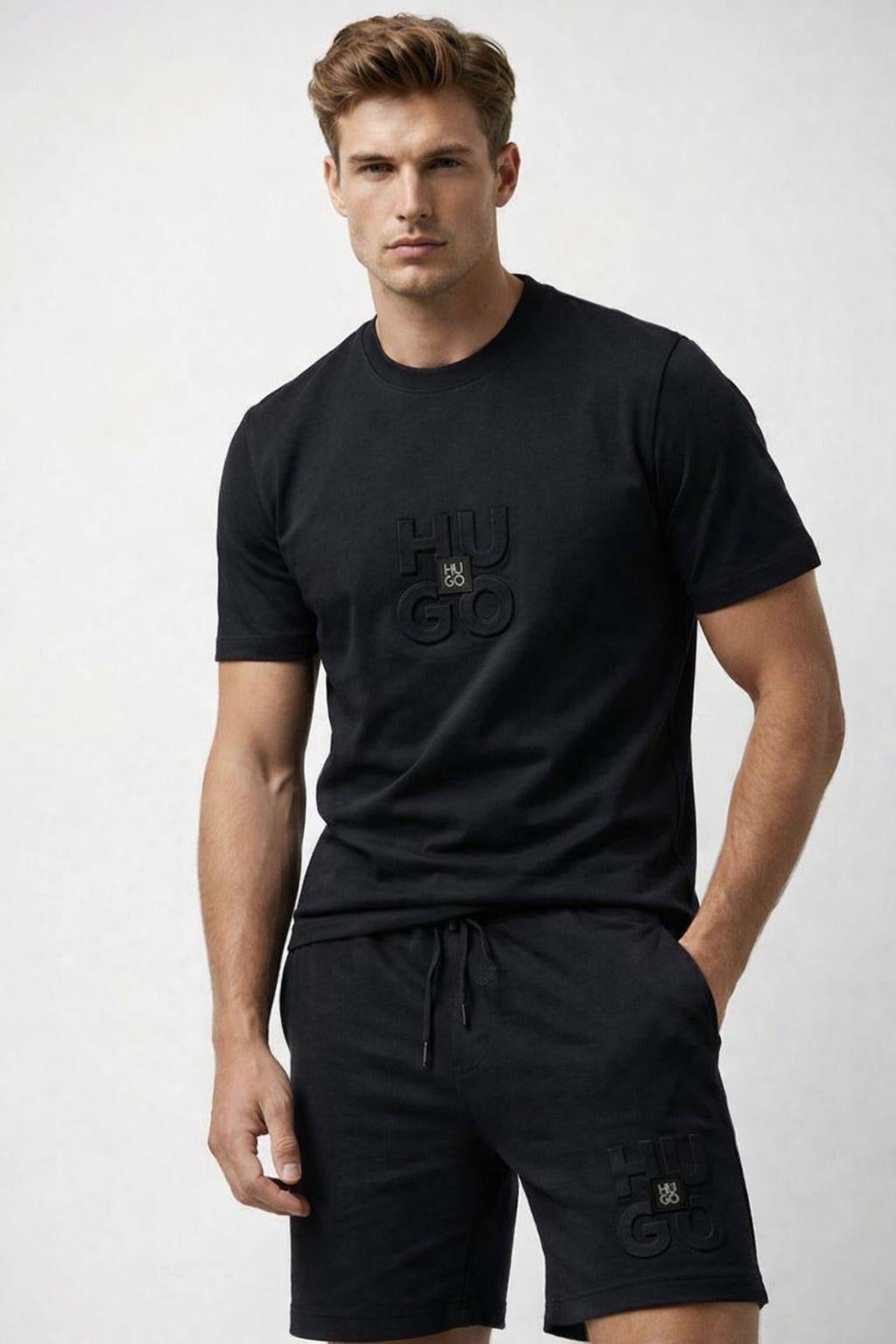 Conjunto Hugo Boss negro