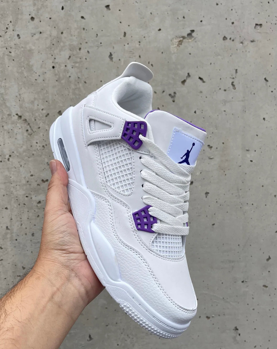 Jordan Retro 4 Metallic Purple