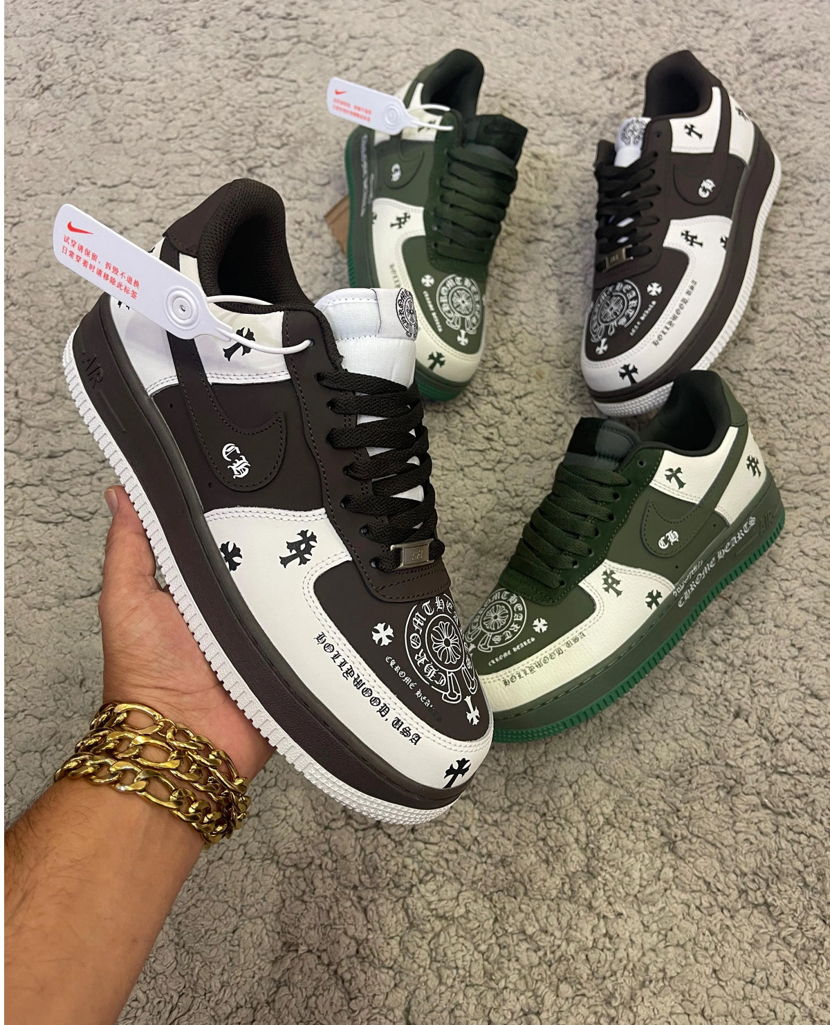 Air Force 1 Chrome Hearts