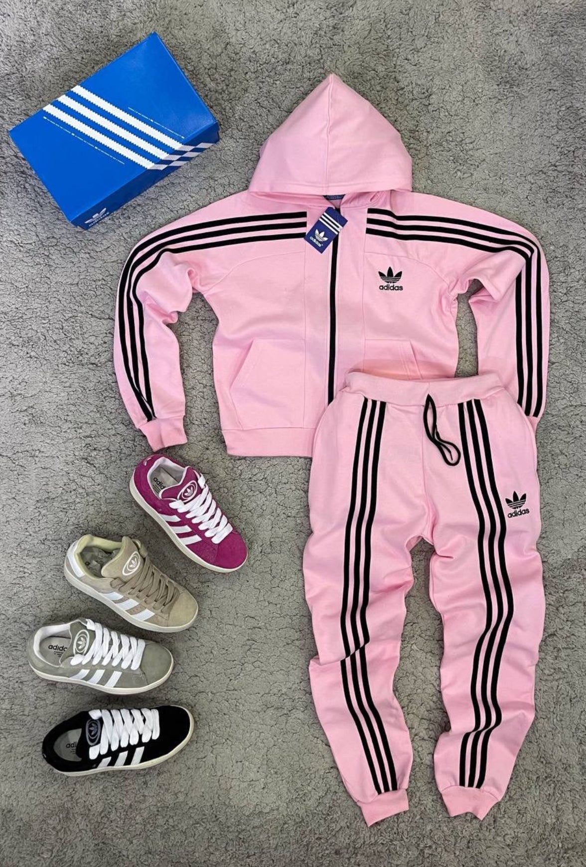 Chándal Adidas rosa mujer