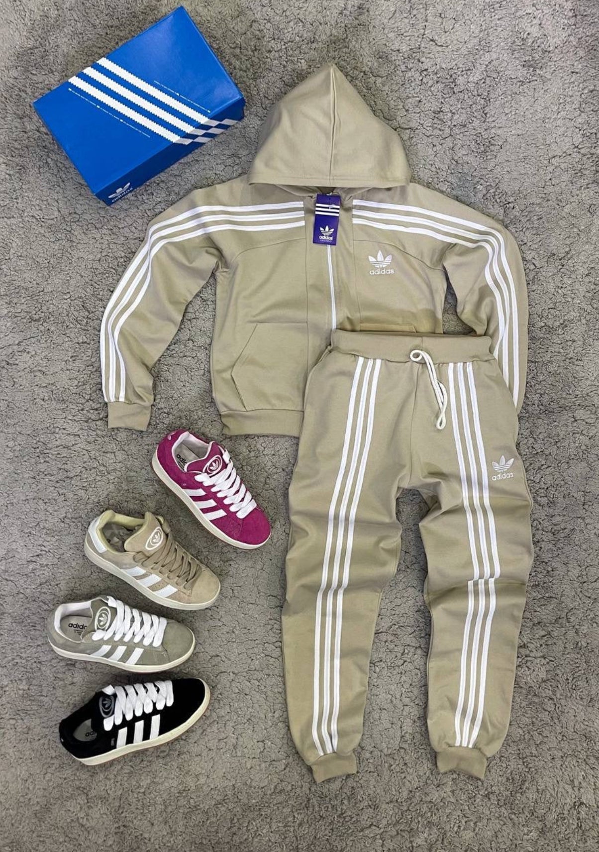 Chándal Adidas amarillo chica