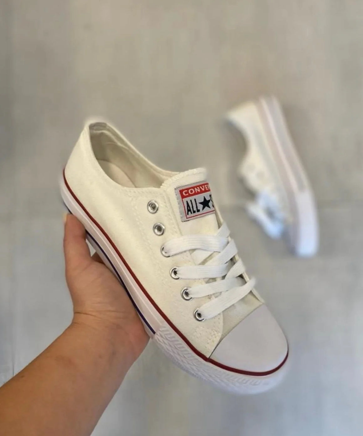 Converse Baja Blanco