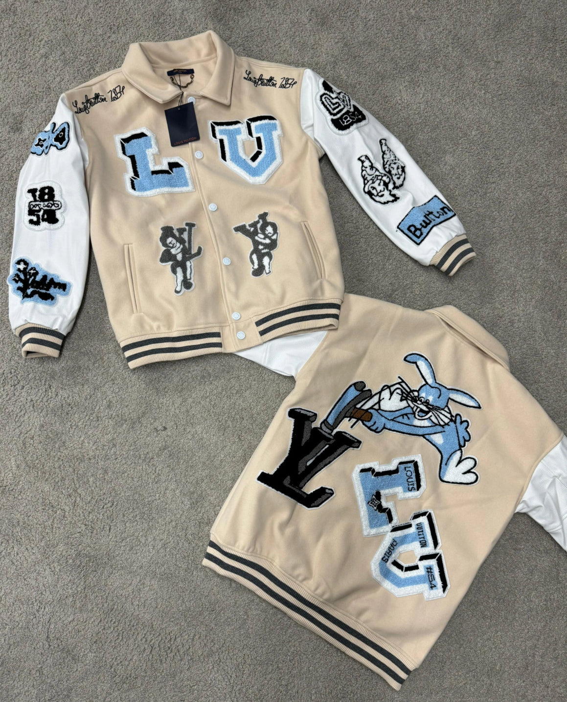 CHAQUETA Louis Vuitton crema